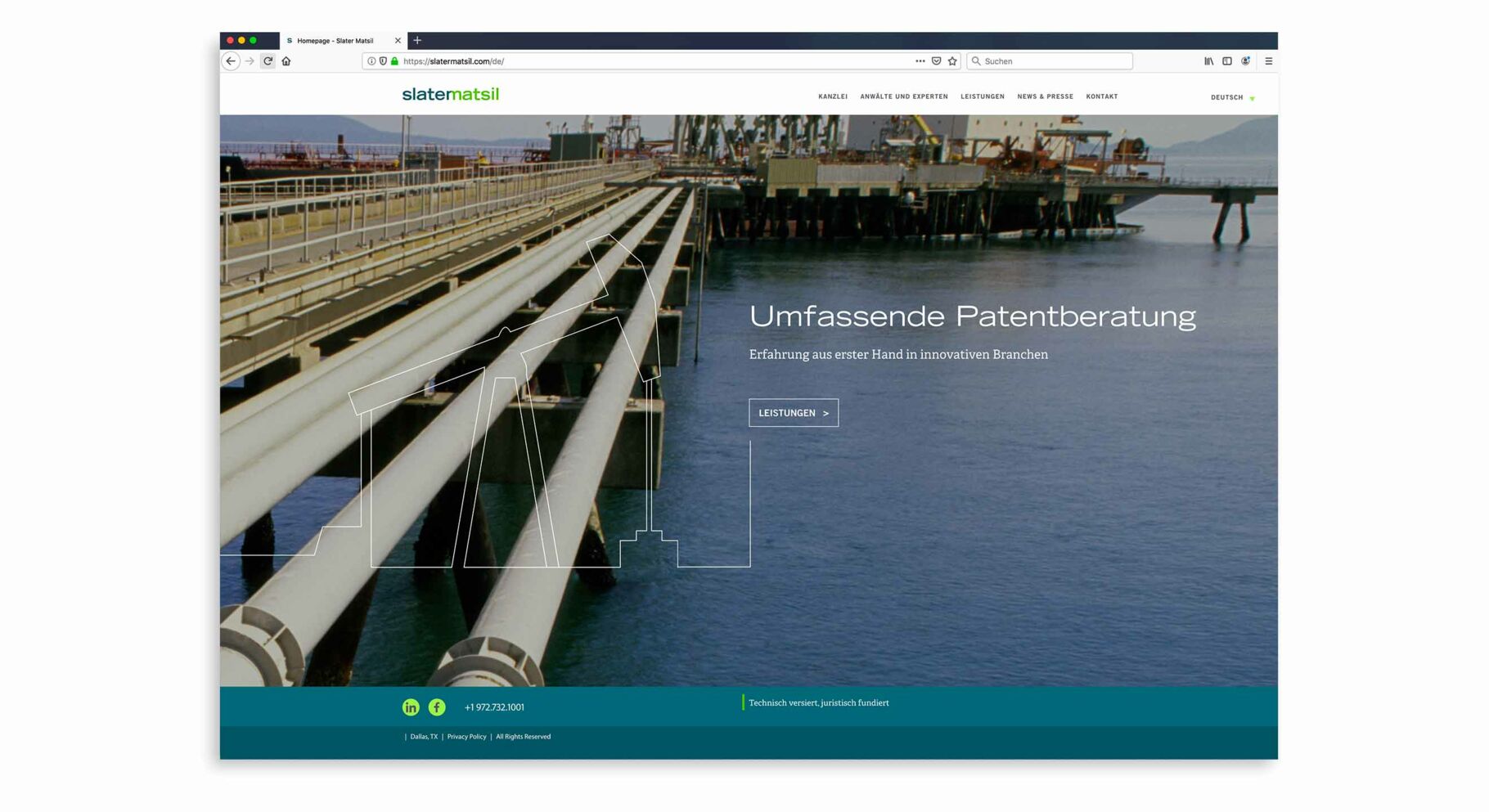 Umfassende Patentberatungen Erfahrung aus erster Hand in innovativen Branchen