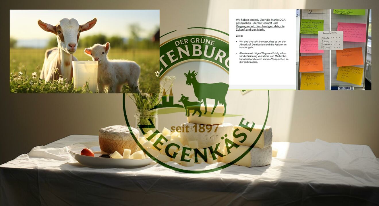 Der Grüne Altenburger Ziegenkäse – Markenaufbau