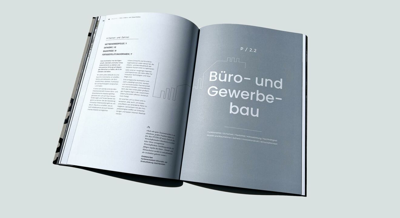 STUDIO SF Architekten, Büro- und Gewerbebau- 100 Seiten Marke, Leistung, Storytelling